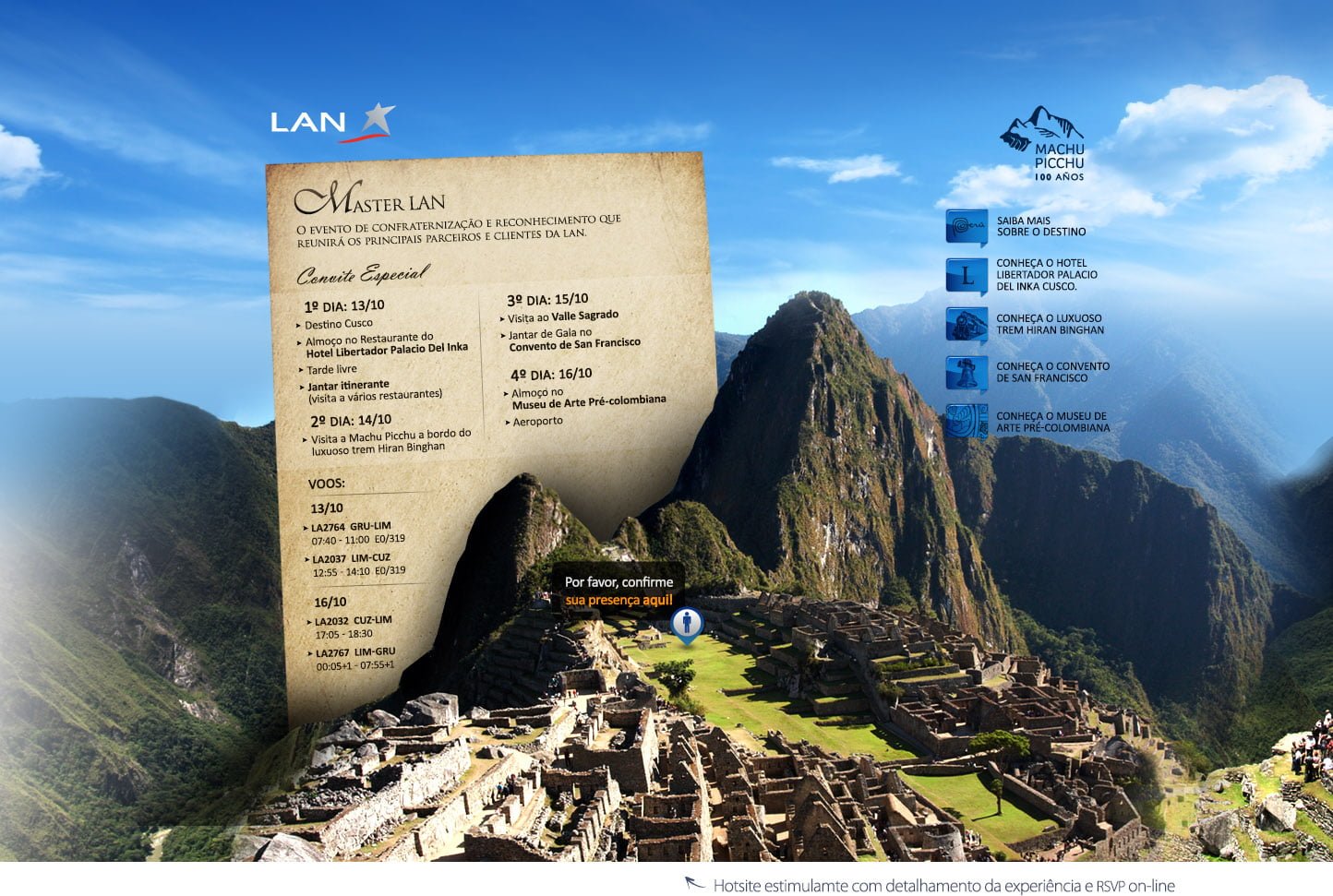 Hotsite Evento LAN