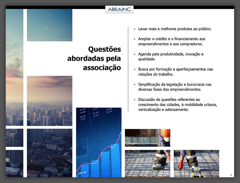 Apresentação Institucional Associacao Abrainc