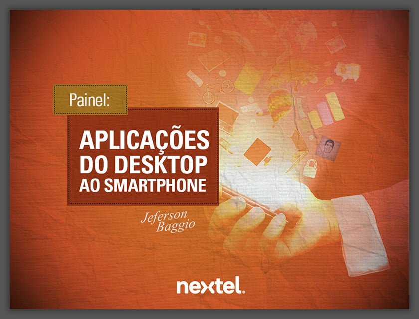 Slide Apresentação Palestrante Nextel