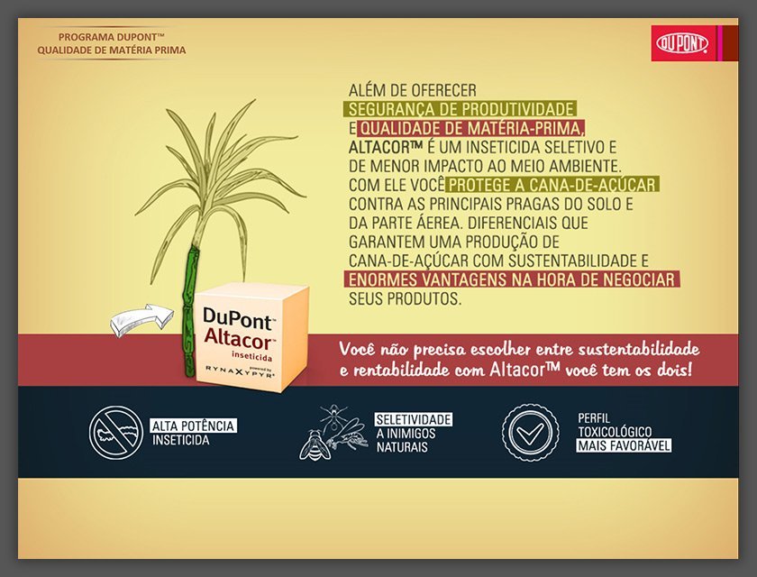 Apresentação Exemplo Produto Dupont