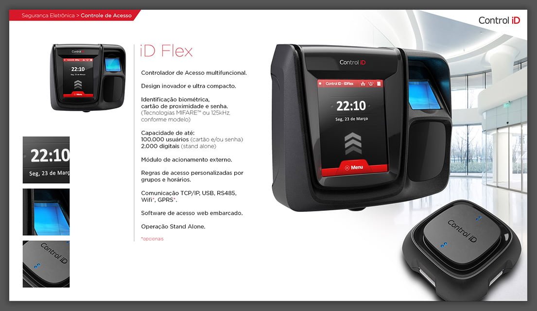 Portfolio de Produtos Control iD