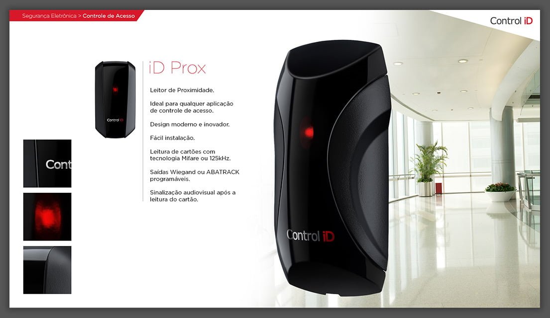 Portfolio de Produtos Control iD