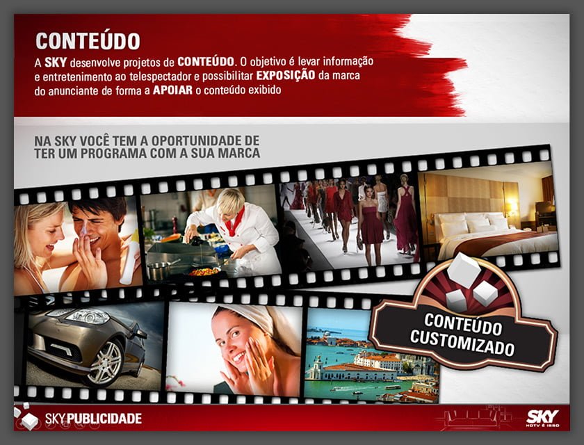 Soluções em Publicidade SKY TV