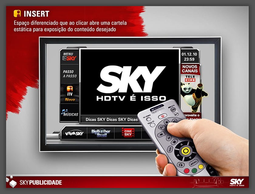 Soluções em Publicidade SKY TV