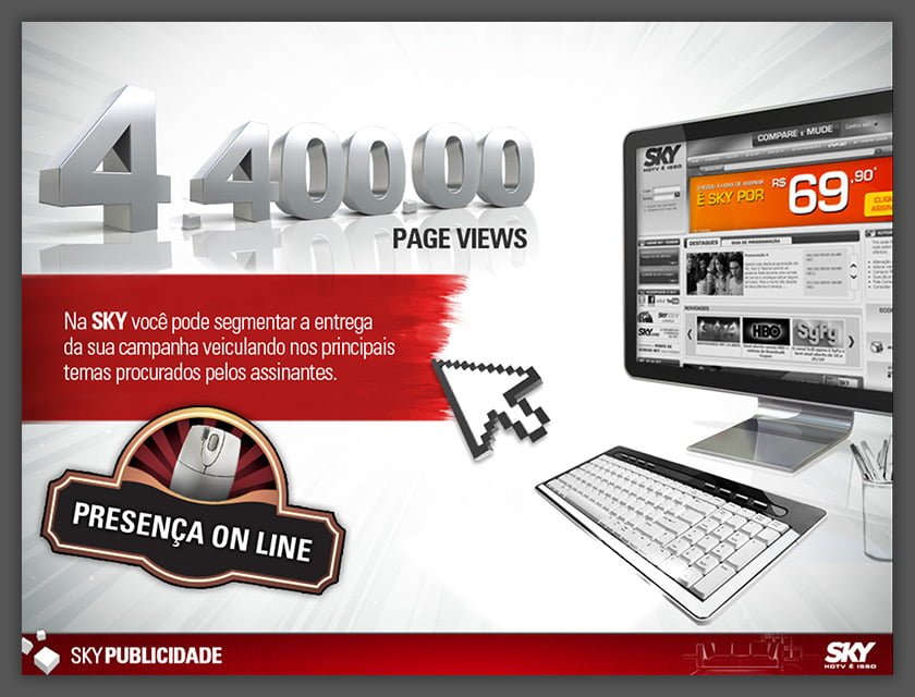 Soluções em Publicidade SKY TV