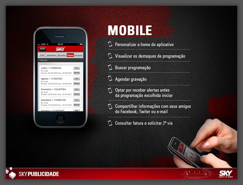 Soluções em Publicidade SKY TV