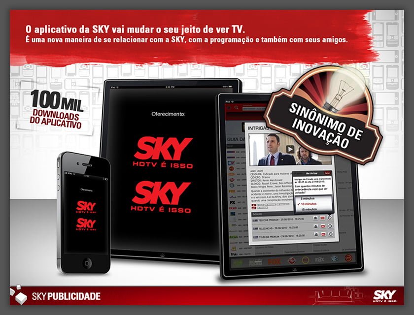 Soluções em Publicidade SKY TV