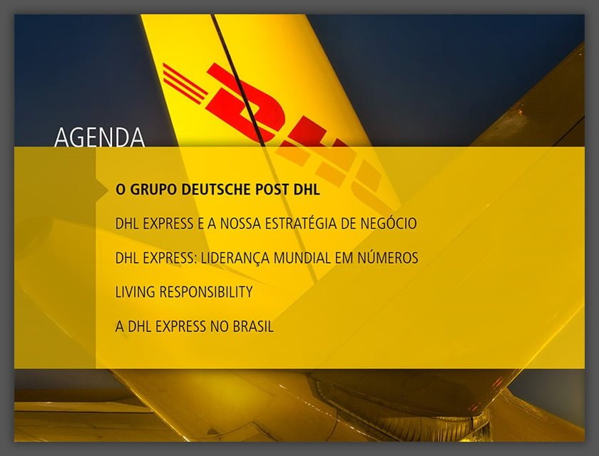 Apresentação de Vendas DHL Express