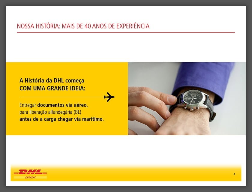 Apresentação de Vendas DHL Express