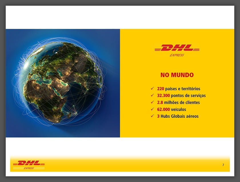 Apresentação de Vendas DHL Express