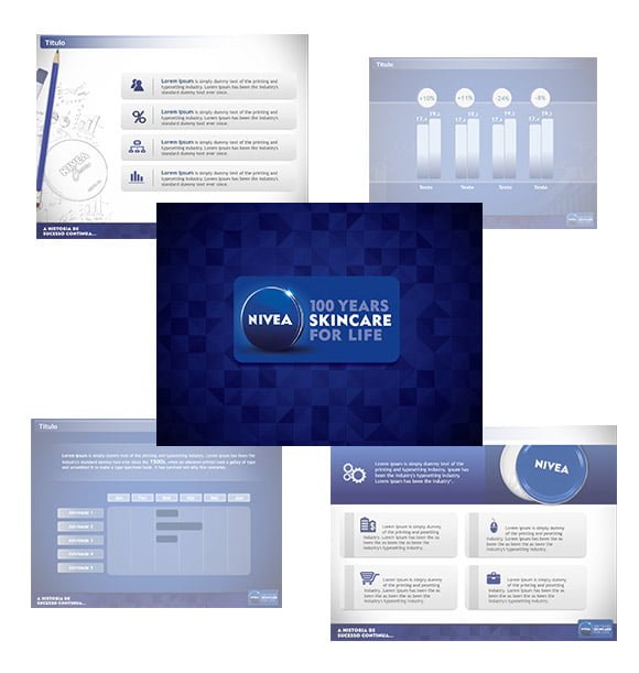 Template de Apresentação Customizado